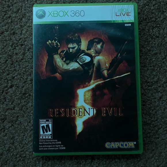 Xbox 360 Resident evil 5 - Picture 1 of 3